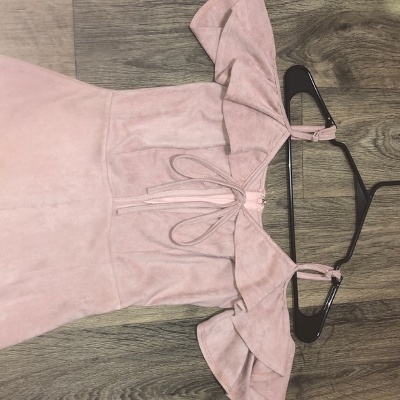 BRAND NEW!! Gorgeous pink midi Dress - Picture 2 of 4